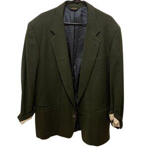 Vintage French Handmade Tailored Blazer Jacket Mens Large